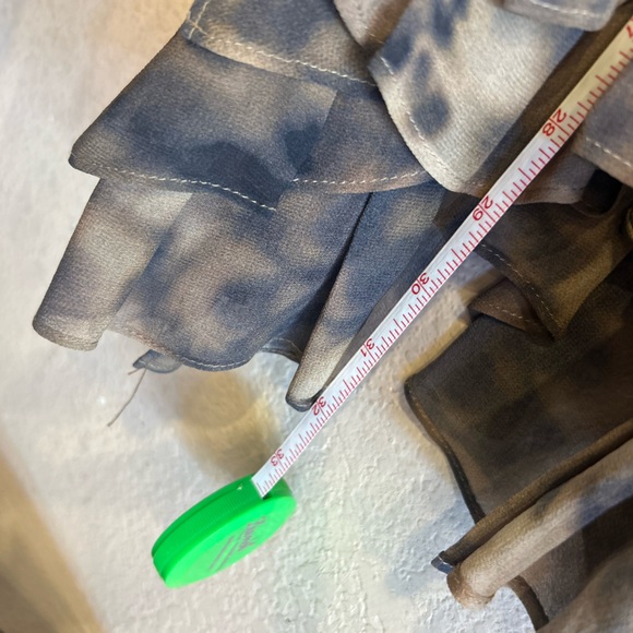 All Saints Silk Mini Dress Animal Print Size 8 - Picture 6 of 7